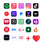 Saris Bond 23 Plataformas de Música.